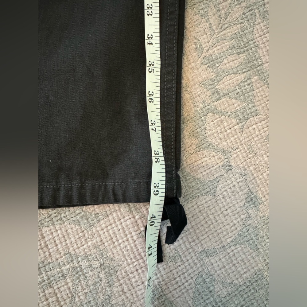 MWOT Madewell Straight Cargo Pants with ties at the bottom - Picture 5 of 5